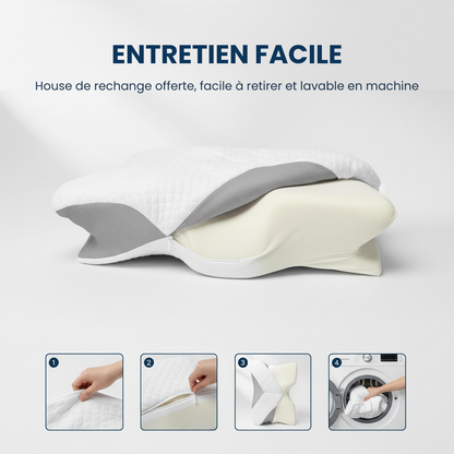 Oreiller Ergonomique Cervicale - Moonli 2.0