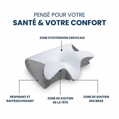 Oreiller Ergonomique Cervicale - Moonli 2.0